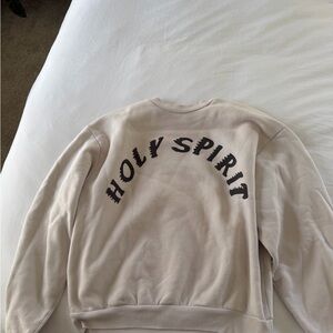 Yeezy Women's Crew Neck Sweater - Cream